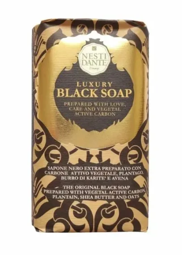 NESTI DANTE мыло туалетное роскошное черное 250г