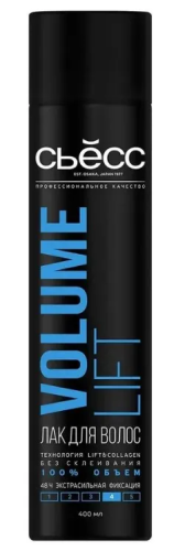 СЬЁСС лак д/волос экстра сильной фиксации volume lift 400мл