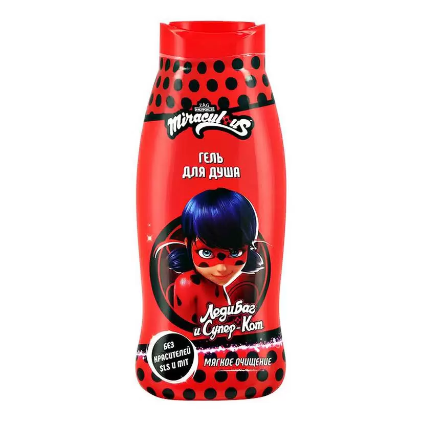 MIRACULOUS Леди Баг гель д/душа детский 400мл