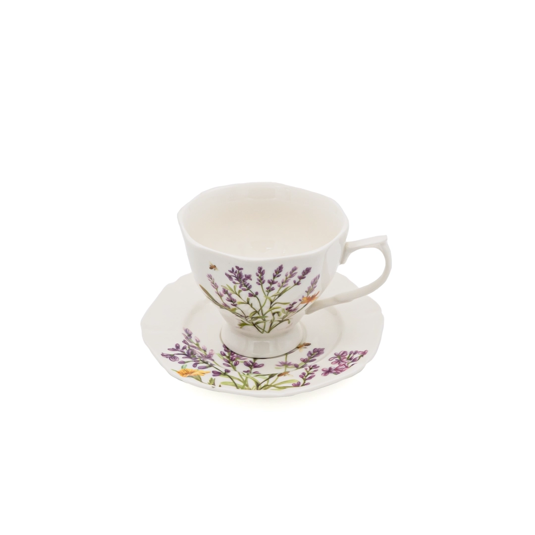 Чайный сервиз Лаванда 12 предм. 180мл арт.EA046