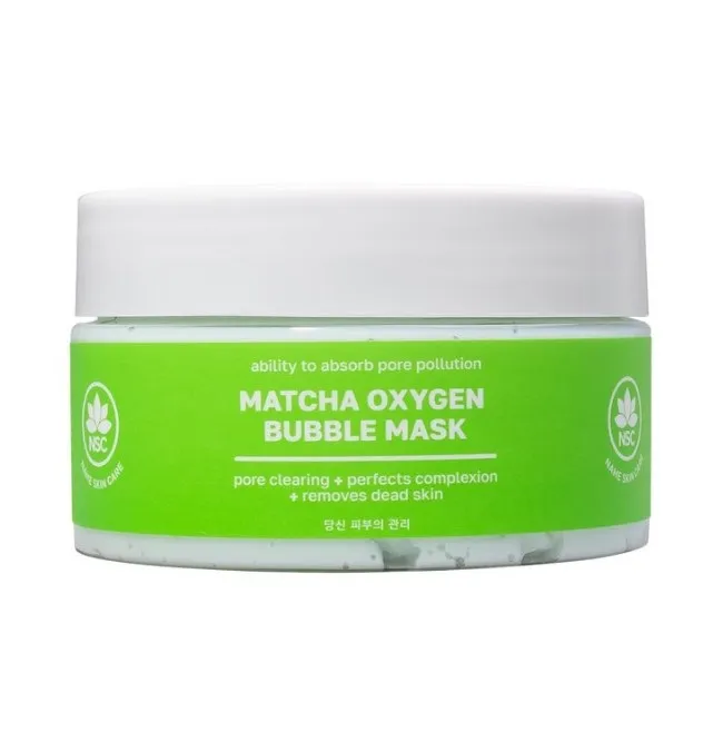 NSC маска очищающая пузырьковая матча 100г