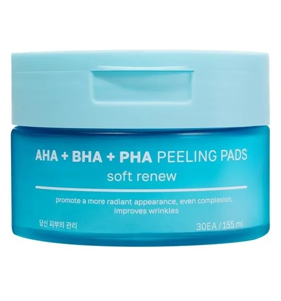 NSC пэды отшелушивающие мягкое обновление кожи с AHA BHA и PHA кислотами 30шт