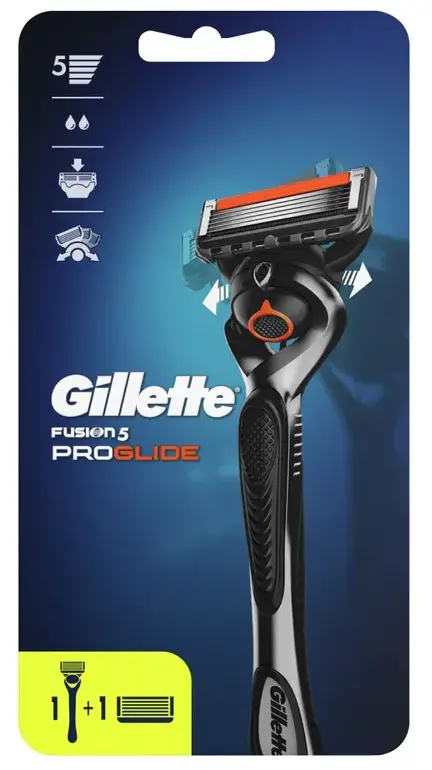 GILLETTE Fusion станок д/бритья муж. pro glide flexball с кассетами сменными 2шт
