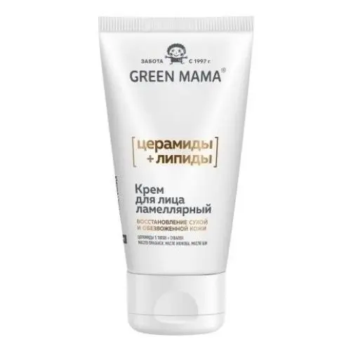 GREEN MAMA крем д/лица восстанавливающий с липидами и церамидами 50мл
