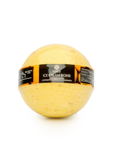 FABRIK COSMETOLOGY шарик д/ванн бурлящий дынное мороженое 120г