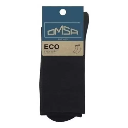 OMSA носки мужские eco 401 nero р.39-41