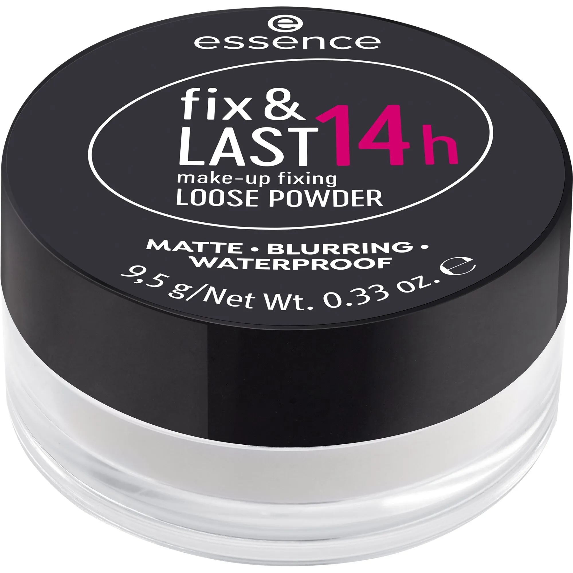 ESSENCE пудра рассыпчатая фиксирующая  fix&last 14h make-up fixing loose powder