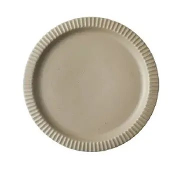 LAKOMO тарелка обеденная collins grey-brown 25,4см