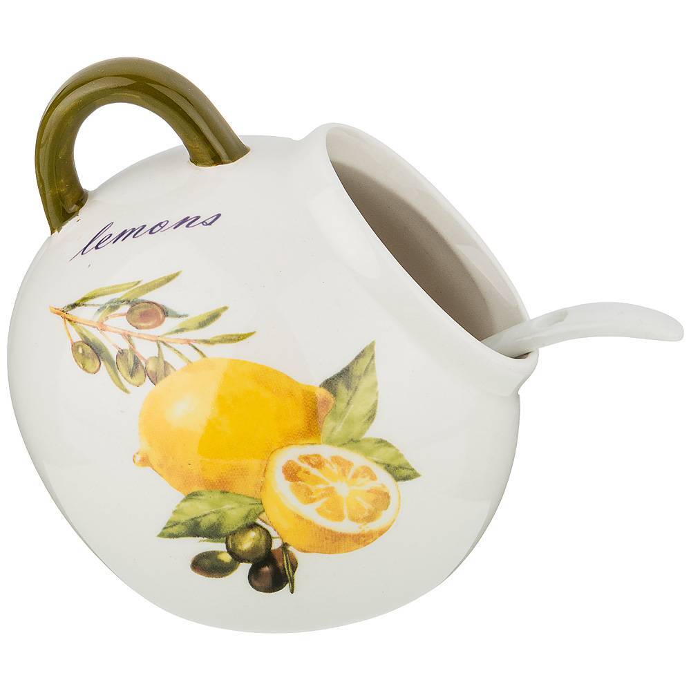 LEFARD Лемон три солонка с ложкой 170мл 358-1593