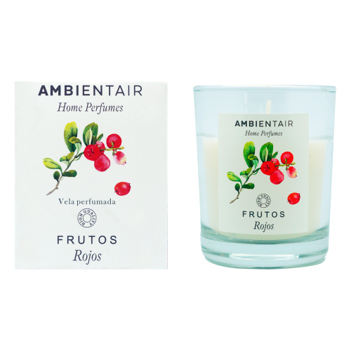 AMBIENTAIR свеча аромат. в стакане красные фрукты frutos rojos VV001RRAP