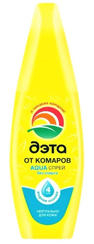 ДЭТА АКВА спрей от комаров 100мл/27
