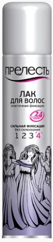 ПРЕЛЕСТЬ лак д/волос сильной фиксации 4 200мл