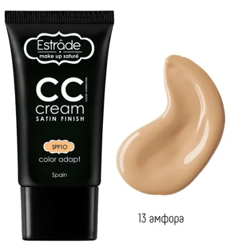 ESTRADE крем тональный сс cream satin finish т.13