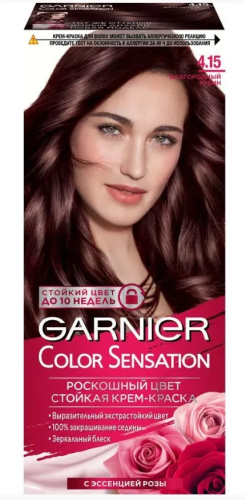 GARNIER COLOR SENSATIONAL крем-краска д/волос т.4.15 благородный опал