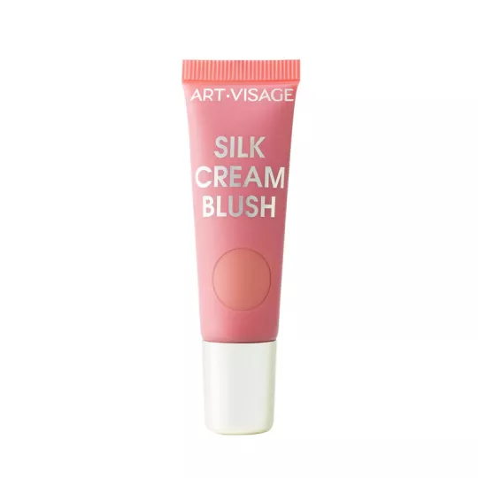 ART-VISAGE румяна кремовые с сатиновым финишем silk cream blush т.432