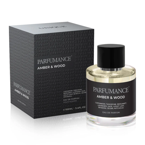 PARFUMANCE парфюмерная вода д/мужчин amber&wood 100мл