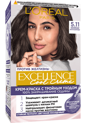 LOREAL EXCELLENCE краска д/волос т.5.11 св.каштан