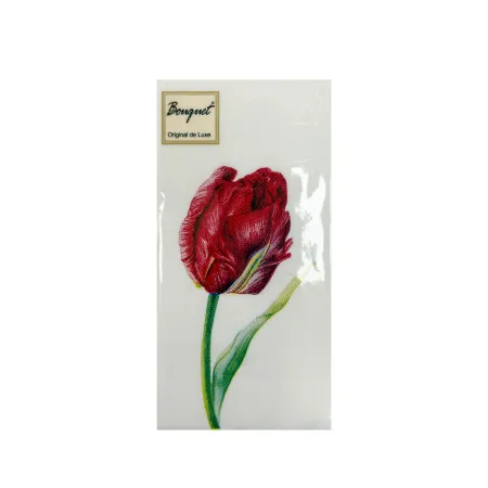 BOUQUET Original салфетки верт столовые прекрасный тюльпан 2сл. 33*33см 20шт