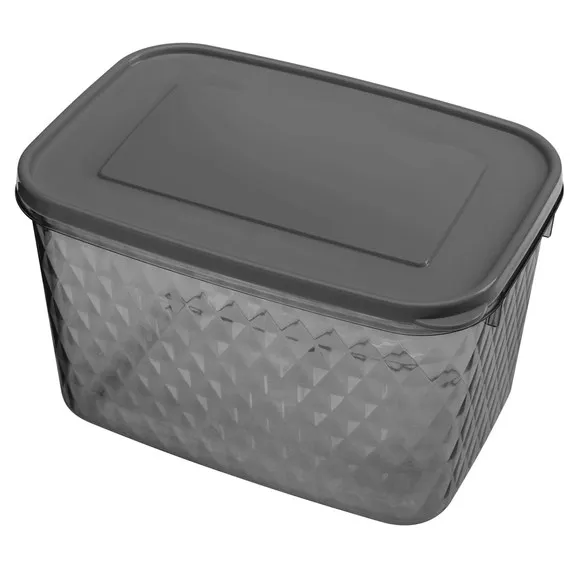 Контейнер кристалл прямоуг. цв.черный 1,7л 433142013/20