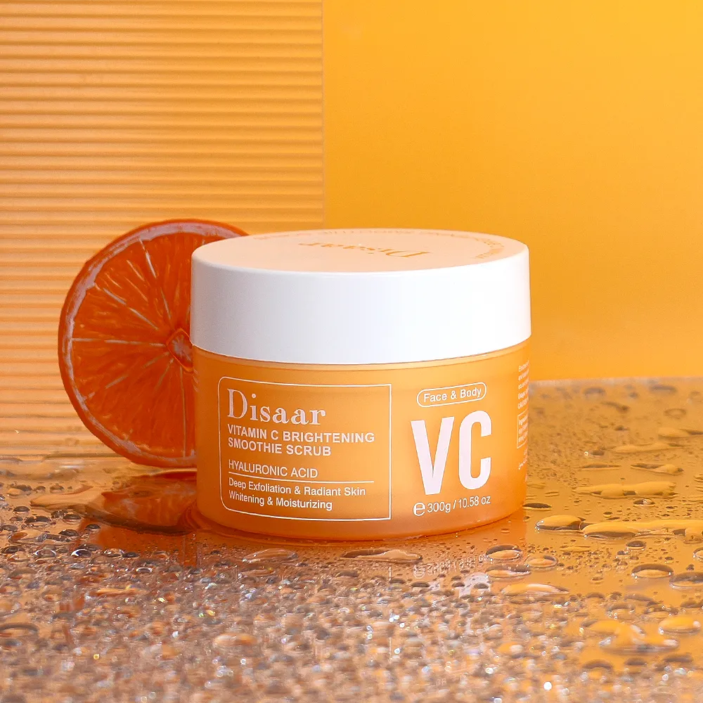 DISAAR скраб д/тела с витамином С антиоксидантный vitamin C brightening smoothie scrub 300г