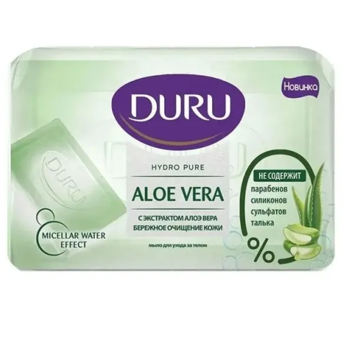DURU Hydro Pure мыло туалетное алоэ вера 106г