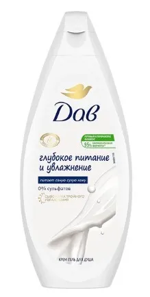 DOVE крем-гель д/душа глубокое питание и увлажнение 250мл