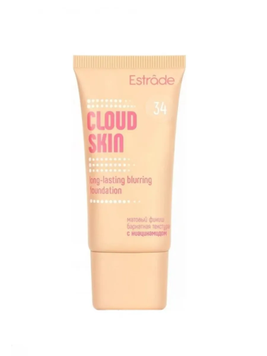 ESTRADE крем тональный стойкий с блюр-эффектом cloud skin т.34