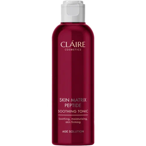 CLAIRE тоник успокаивающий skin matrix peptide 200мл