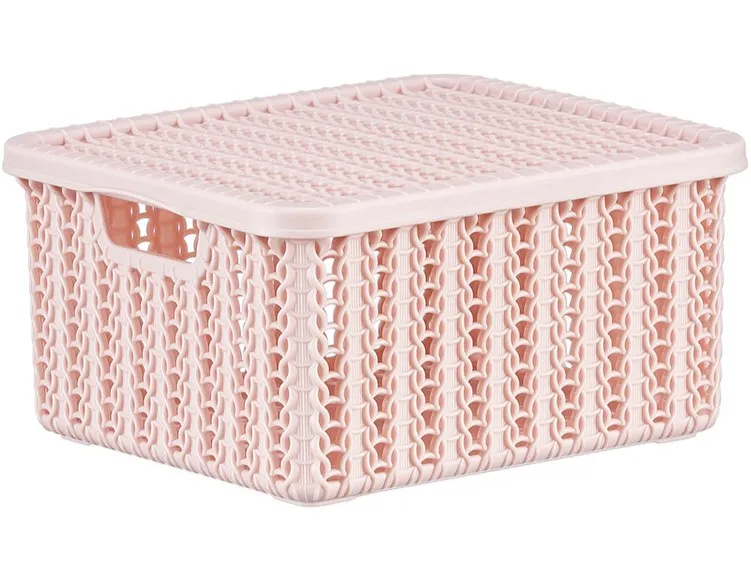 ВЯЗАНИЕ корзинка 1,5л цв.чайная роза М2368/16