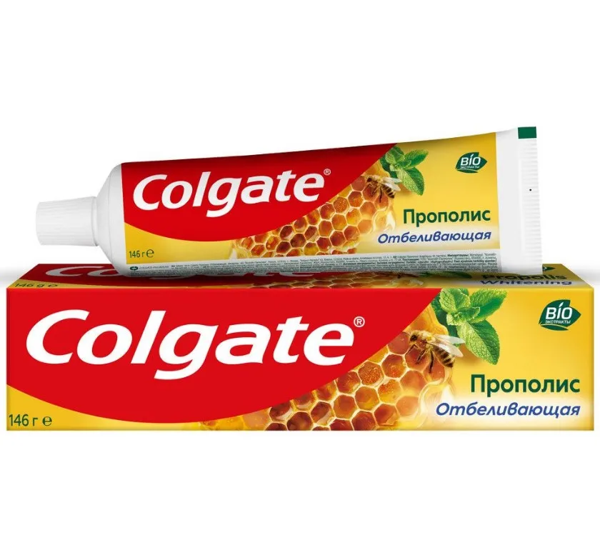 COLGATE паста зубная прополис отбеливающий 100мл FCN89270