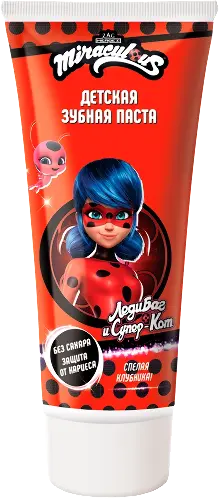 MIRACULOUS Леди Баг зубная паста детская 60г