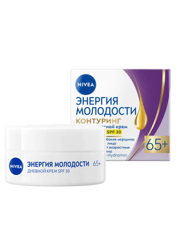 NIVEA-VISAGE крем д/всех типов кожи лица дневной антивозрастной 65+ 50мл 84966