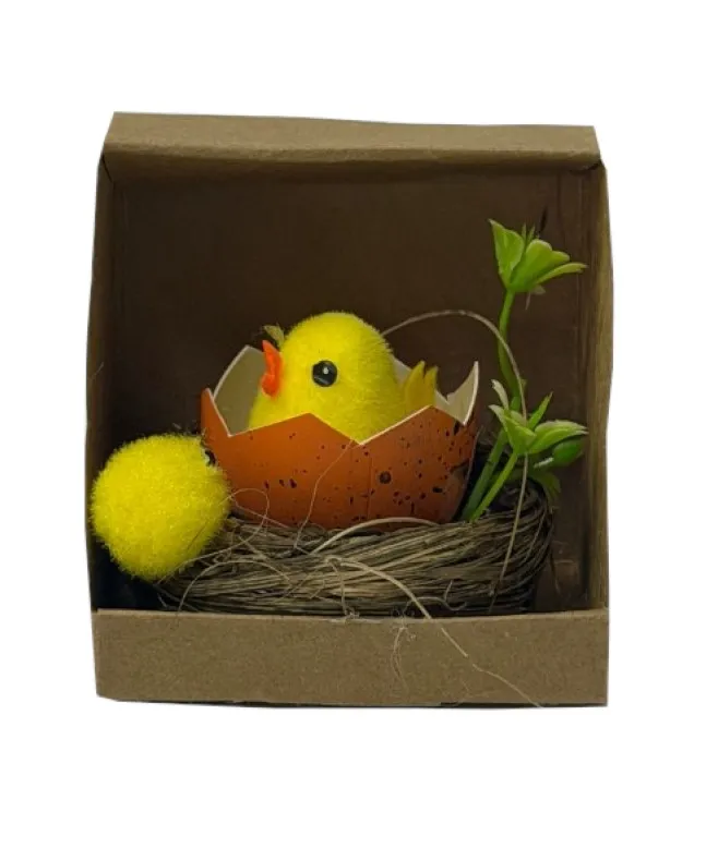 Сувенир Цыпленок в гнезде EJ25003