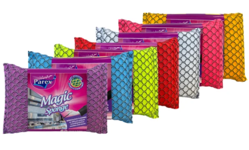 PAREX губка д/посуды из микрофибры magic_