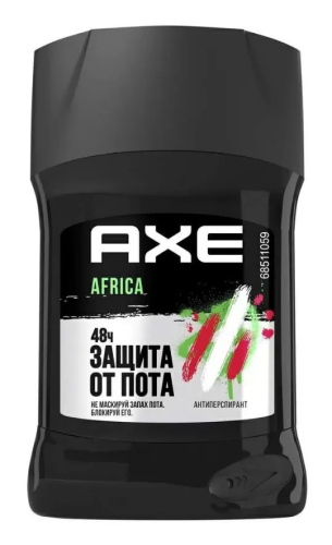 AXE антиперспирант муж. африка 50мл стик