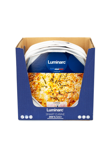LUMINARC форма д/запекания смарт кузин квадратная 26*26см Q0382