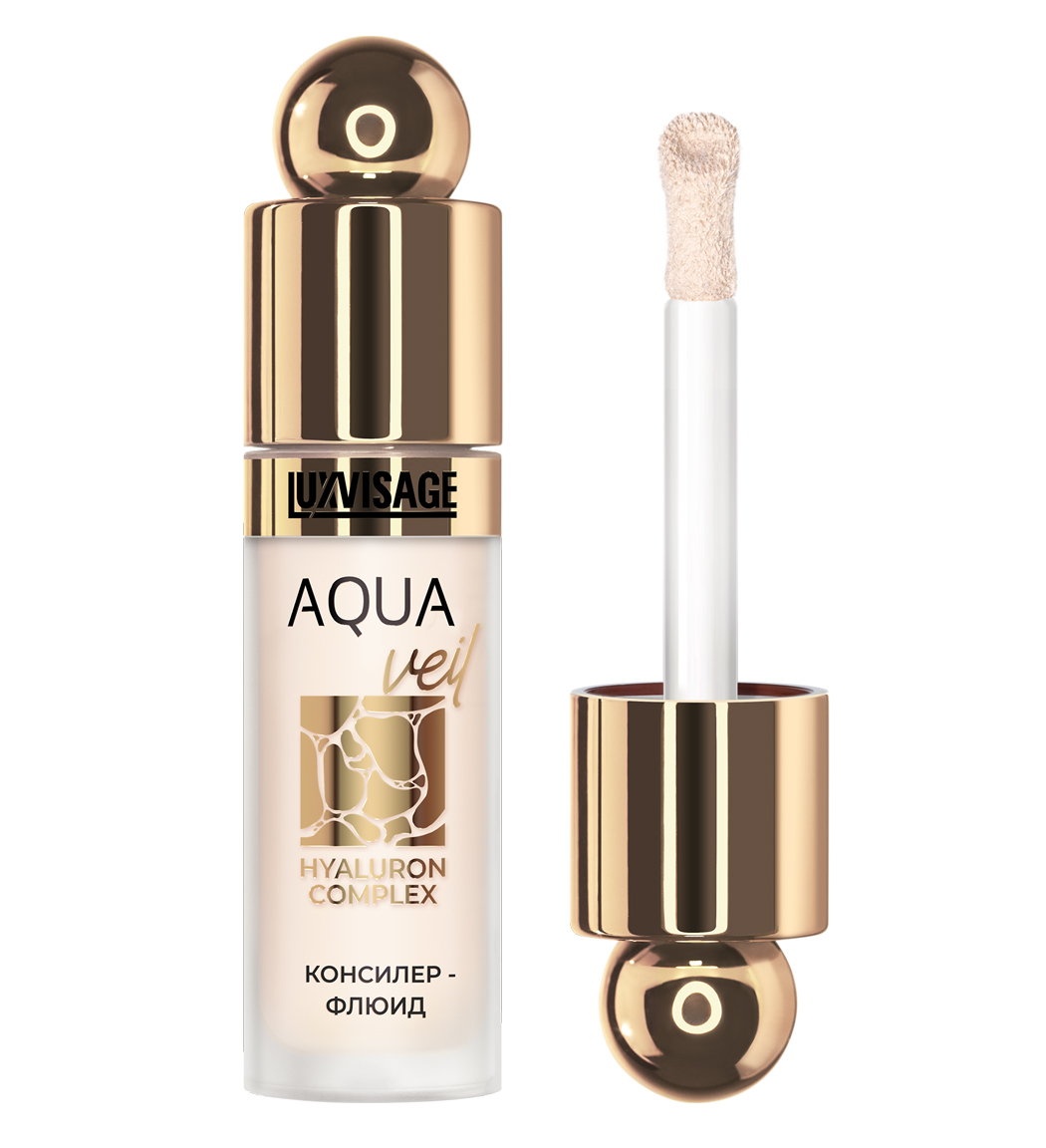LUXVISAGE консилер-флюид aqua veil hualuron complex т.101