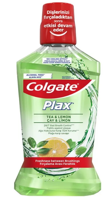 COLGATE ополаскиватель д/полости рта свежесть чая 500мл