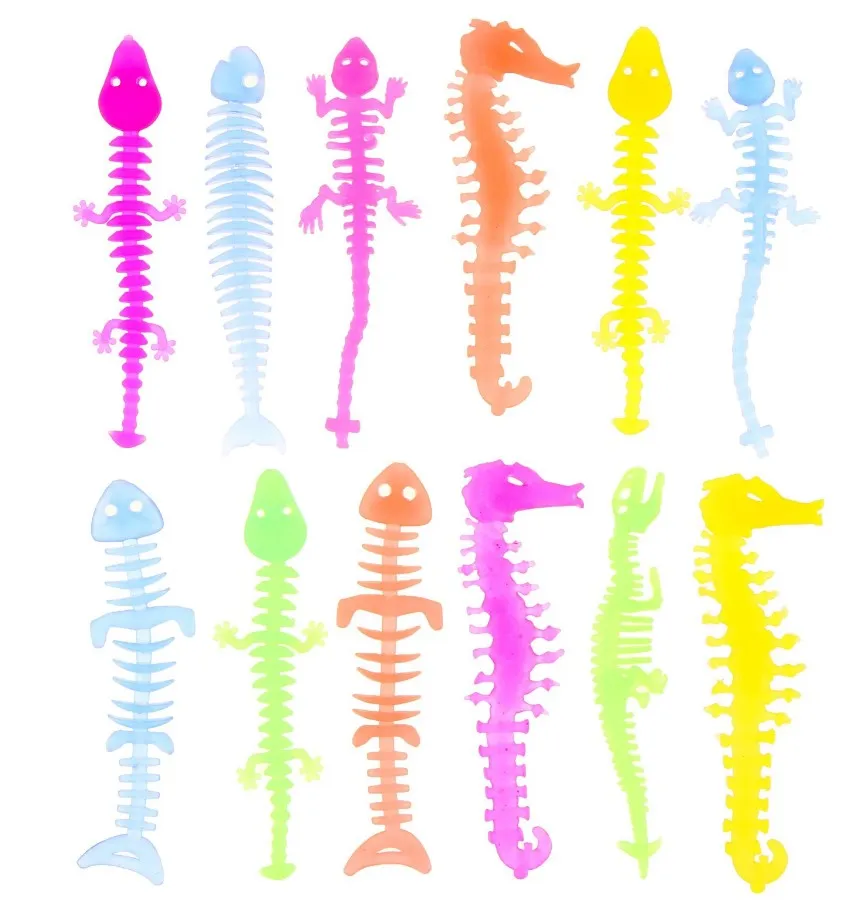 Игрушка-антистресс тянучка скелет TNA01/48