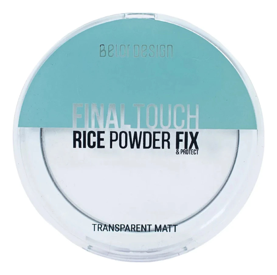 BELOR DESIGN пудра-фиксатор д/лица рисовая final touch