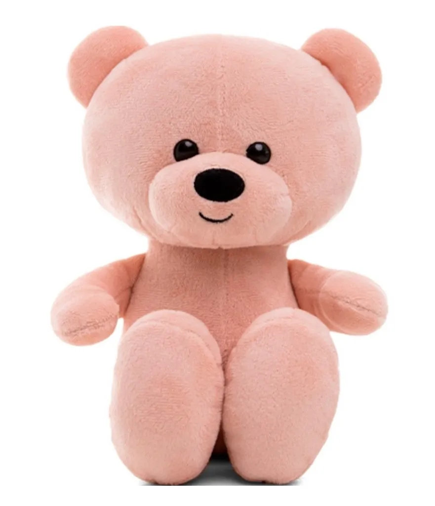 БЕЛАЙ ТОЙС игрушка мягкая медведь Вуди 20см пудровый МВуди/20/131-4