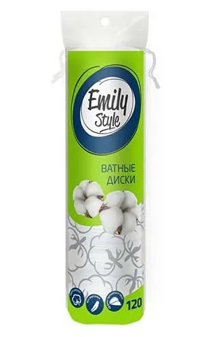 EMILY STYLE диски ватные 120шт