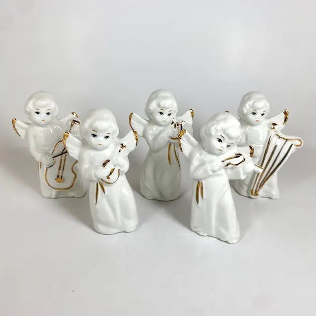 Статуэтка ангел с музыкальными инструментами 9см*5,5см KL-331 11267