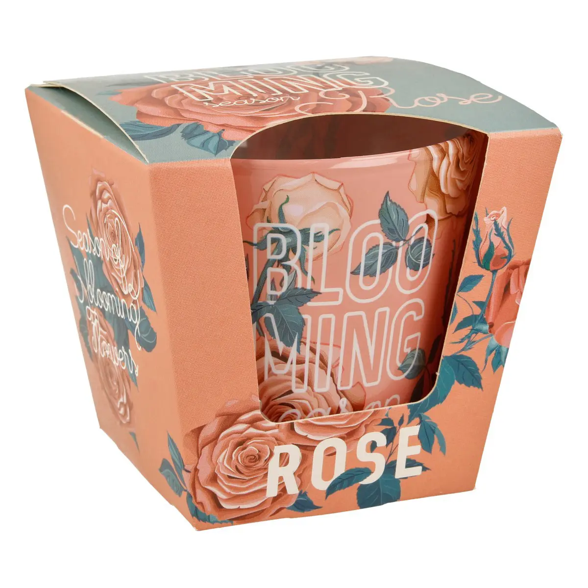 BARTEK свеча аромат. в стакане цветущий сезон 115г/12