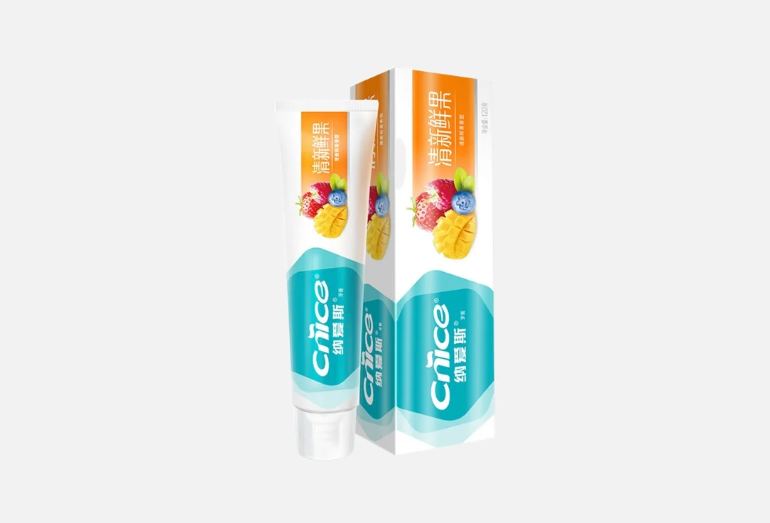 CNICE паста зубная д/удаления зубного налета и защита десен фруктовый рай 120мл