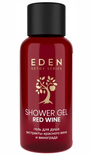 EDEN Detox Red Wine гель д/душа 30мл