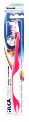 SILCAMED щетка зубная профессиональная чистка ср.жесткости 614