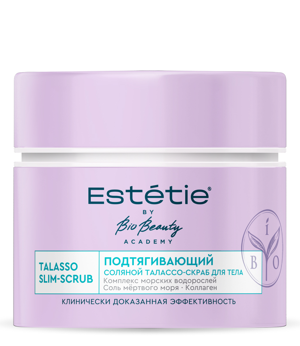ESTETIE талассо-скраб д/тела соляной подтягивающий talasso slim-scrab 180мл