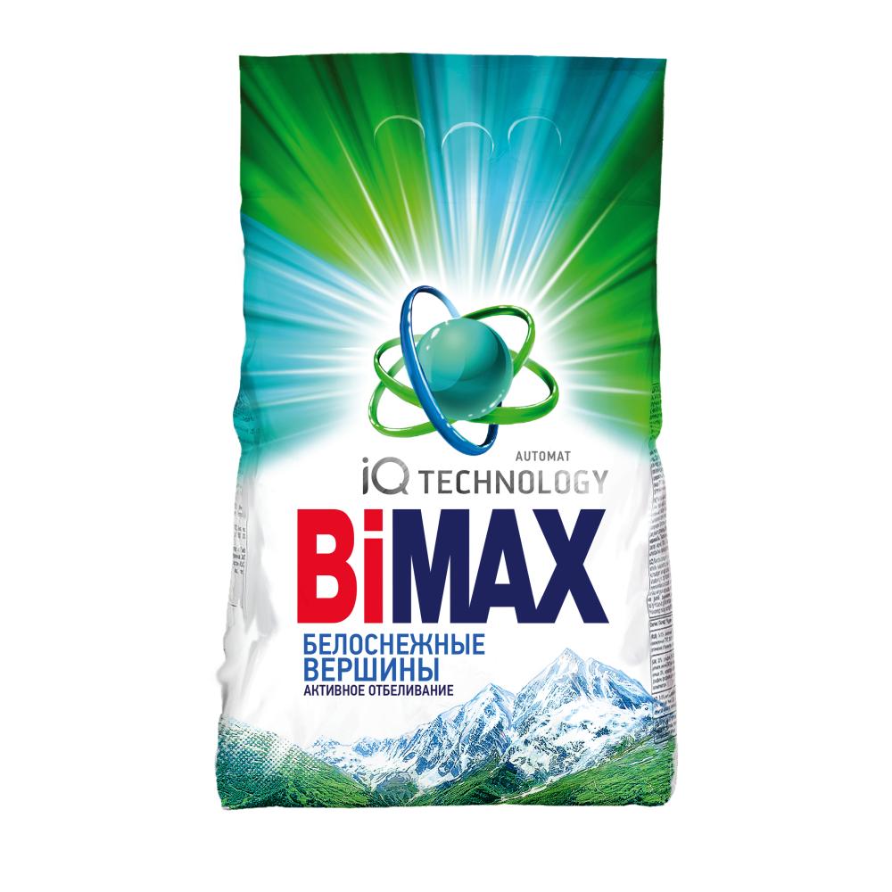 BIMAX порошок стиральный белоснежные вершины 1500гр