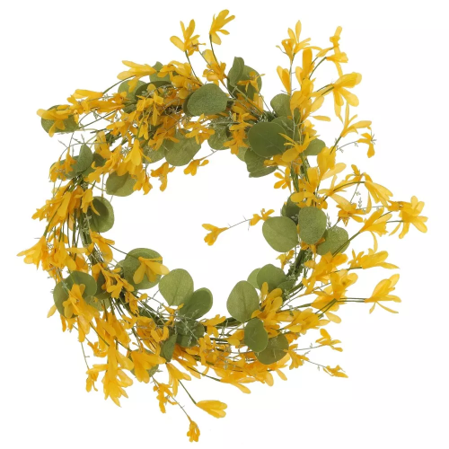 Венок форзиция 36*5*36см 816148